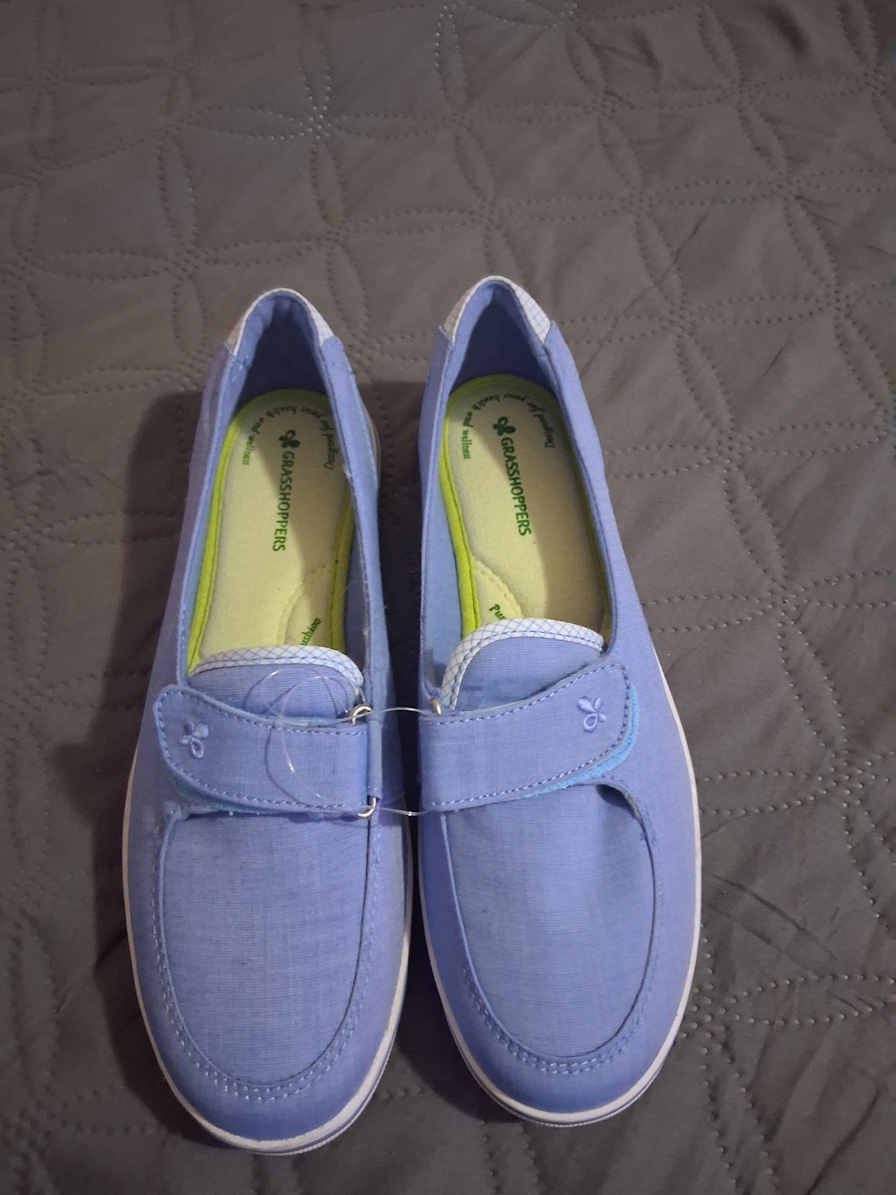 Grasshoppers Lavender Slip-On Comfort Loafers